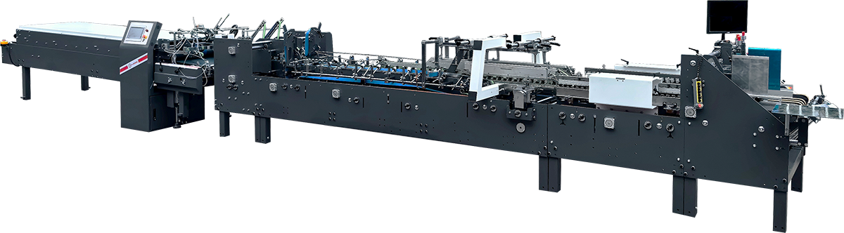 ZH-1100X 全自动边贴糊盒机(模块化)