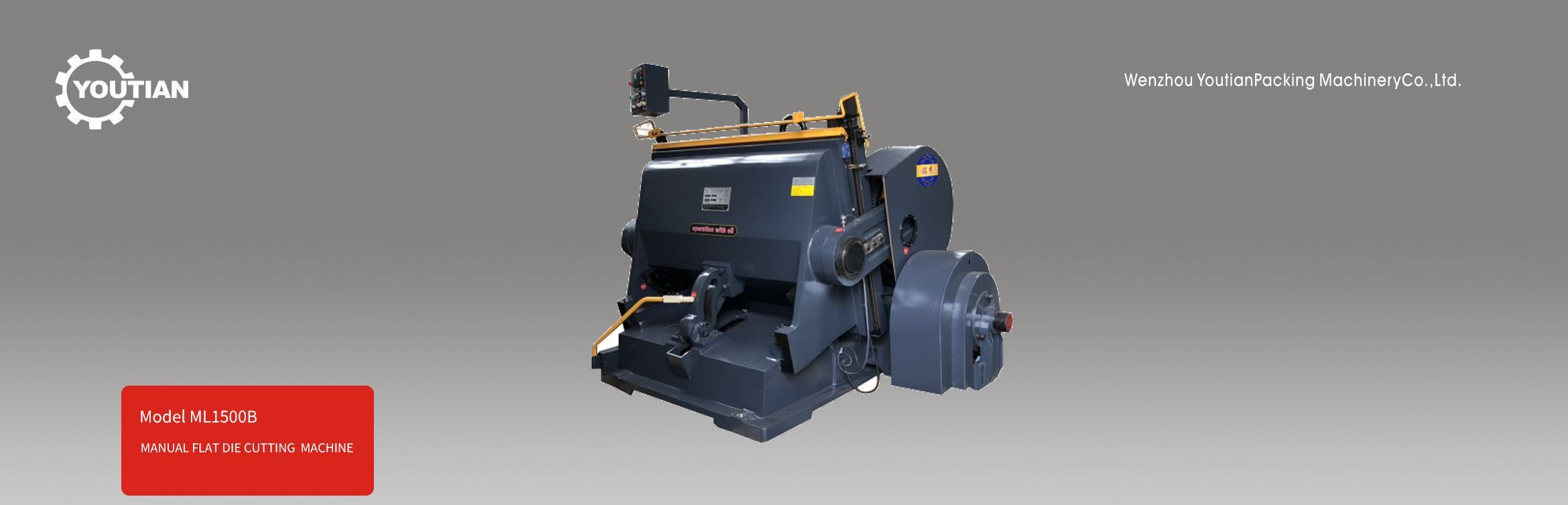 MANUAL FLAT DIE CUTTING  MACHINE and PLOTTER OFFER Model ML1500B